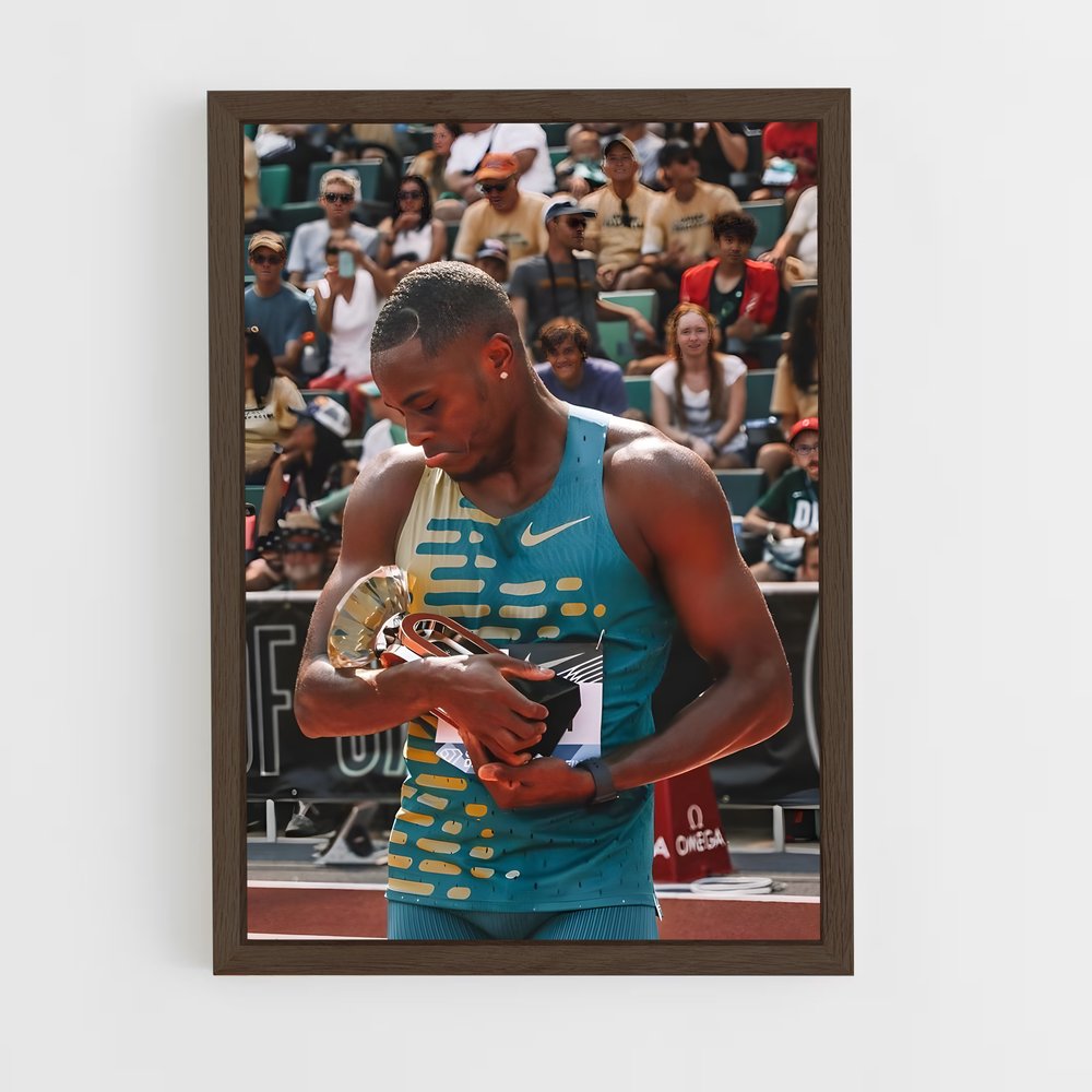Poster Vainqueur Éblouissant – affiche Athlétisme (vue 5)